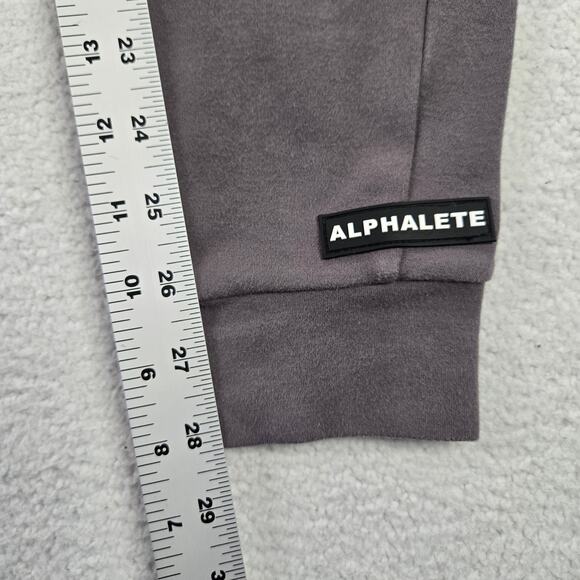 Alphalete Joggers Mens Gray Small Womens Medium Active Wear Gym Lifting - Picture 6 of 7